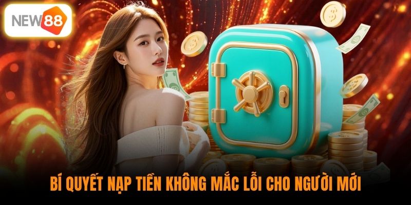 Bí quyết nạp tiền không mắc lỗi cho người mới