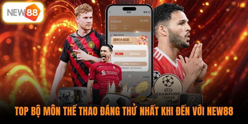 Top bộ môn thể thao đáng thử nhất khi đến với New88