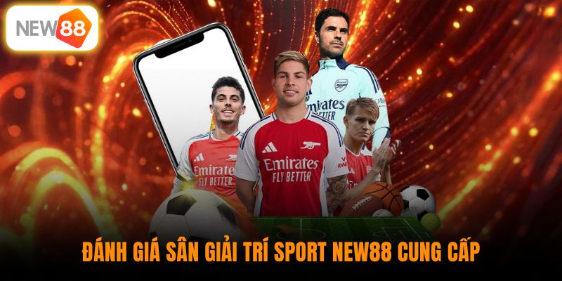 Đánh giá sân giải trí sport New88 cung cấp