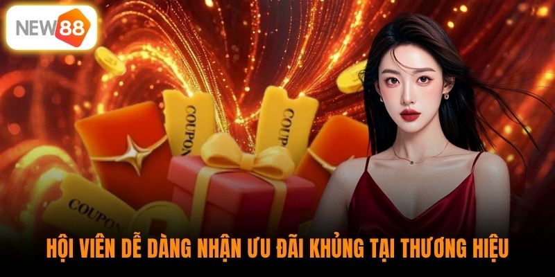Hội viên dễ dàng nhận ưu đãi khủng tại thương hiệu